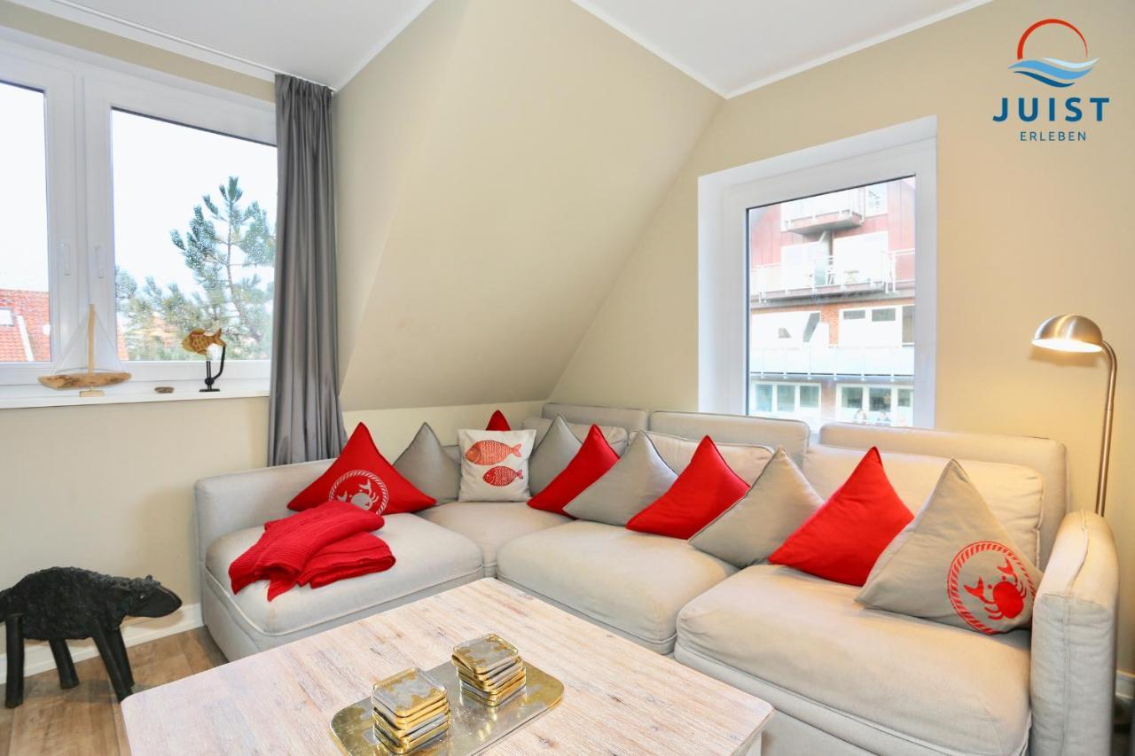 Haus Achterhus 213 - Wohnung 13 "Rote Krabbe" Juist Zewnętrze zdjęcie